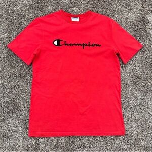 Champion Red Men's T-Shirt